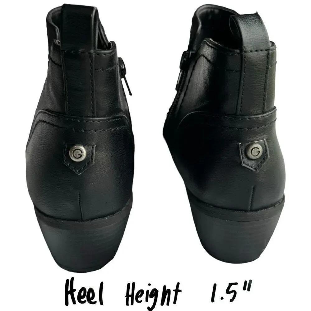 G By Guess Women’s Black Tammy Classic Booties Size 8